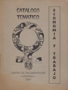 CATÁLOGO TEMÁTICO ECONOMÍA Y TRABAJO - 1997_PORTADA