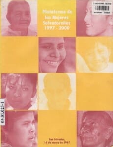 PLATAFORMA DE MUJERES SALVADORENAS 1997-2000_PORTADA