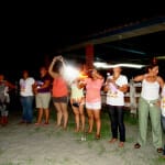 Ritual de la noche cultural - Encuentro nacional feminista 2014