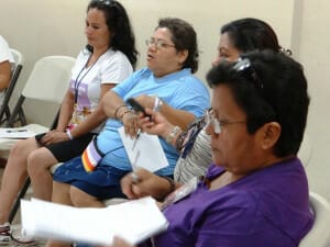 Mesa de trabajo Economía Feminista - Encuentro nacional feminista 2014