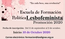 Escuela Lesbofeminista El Salvador - ELF-2020
